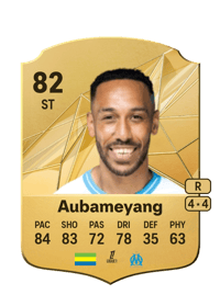 Pierre-Emerick Aubameyang Rare 82 OVR