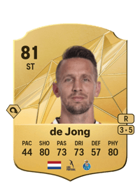 Luuk de Jong Rare 81 OVR