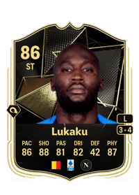 Romelu Lukaku Team of the Week 86 OVR