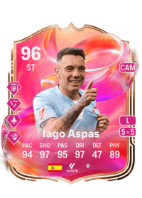 Iago Aspas FUTTIES 96 OVR
