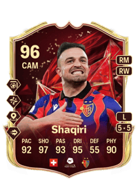 Xherdan Shaqiri TOTS Champions 96 OVR