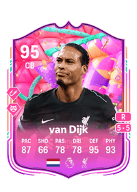 Virgil van Dijk FUT Birthday 95 OVR