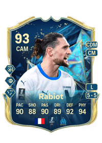 Adrien Rabiot TEAM OF THE SEASON 93 OVR