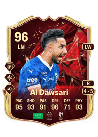 Salem Al Dawsari TOTS Champions 96 OVR