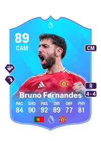 Bruno Fernandes POTM Premier League 89 OVR