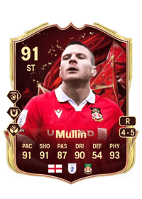 Paul Mullin TOTS Champions 91 OVR