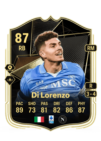 Giovanni Di Lorenzo Team of the Week 87 OVR