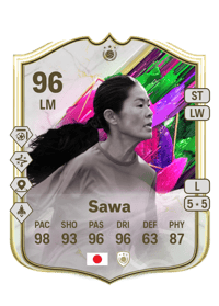 Homare Sawa Shapeshifter Icon 96 OVR