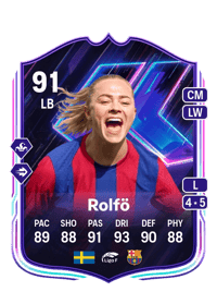 Fridolina Rolfö Flashback Player 91 OVR