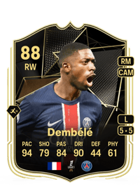 Ousmane Dembélé Team of the Week 88 OVR