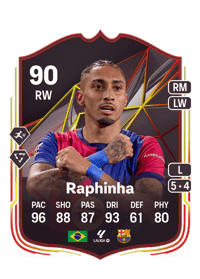 Raphinha World Tour 90 OVR