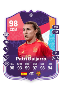 Patri Guijarro WEURO Path to Glory 98 OVR