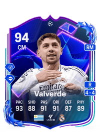 Federico Valverde UCL Dreamchasers 94 OVR