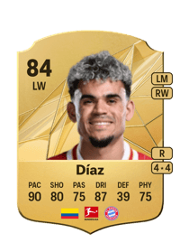 Luis Díaz Rare 84 OVR