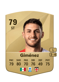 Santiago Giménez Common 79 OVR