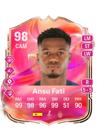 Ansu Fati FUTTIES 98 OVR
