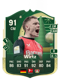Florian Wirtz Winter Wildcards 91 OVR