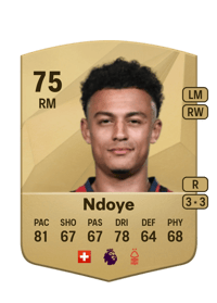 Dan Ndoye Common 75 OVR