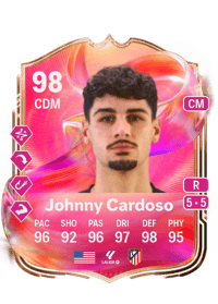 Johnny Cardoso FUTTIES 98 OVR