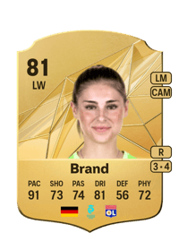 Jule Brand Rare 81 OVR