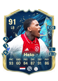 Jorrel Hato TEAM OF THE SEASON 91 OVR