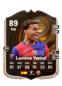 Lamine Yamal Ultimate Succession 89 OVR