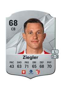 Reto Ziegler Rare 68 OVR
