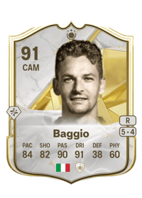 Roberto Baggio Icon 91 OVR
