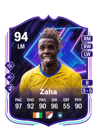Wilfried Zaha Flashback Player 94 OVR