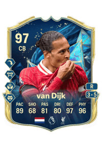 Virgil van Dijk TEAM OF THE SEASON 97 OVR