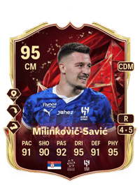 Sergej Milinković-Savić TOTS Champions 95 OVR