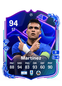 Lautaro Martínez UCL Dreamchasers 94 OVR
