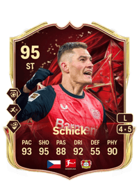 Patrik Schick TOTS Champions 95 OVR