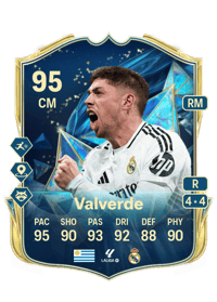 Federico Valverde TEAM OF THE SEASON 95 OVR