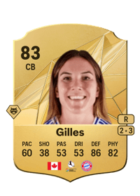 Vanessa Gilles Rare 83 OVR