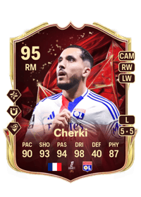 Rayan Cherki TOTS Champions 95 OVR