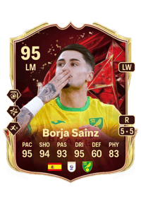 Borja Sainz TOTS Champions 95 OVR
