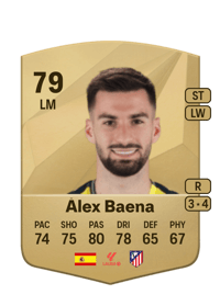 Álex Baena Common 79 OVR