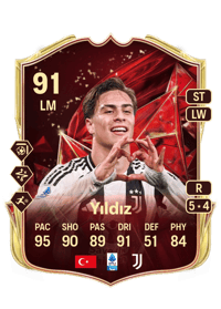 Kenan Yıldız TOTS Champions 91 OVR