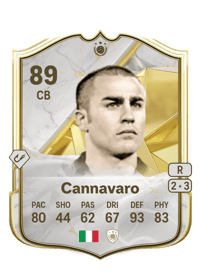 Fabio Cannavaro Icon 89 OVR