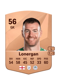 Andy Lonergan Common 56 OVR