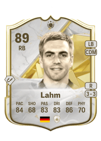 Philipp Lahm Icon 89 OVR