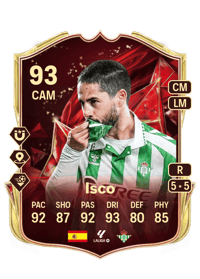 Isco TOTS Champions 93 OVR