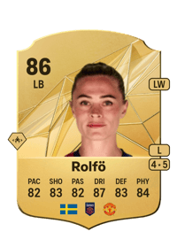 Fridolina Rolfö Rare 86 OVR