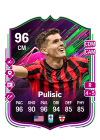 Christian Pulisic Shapeshifters 96 OVR