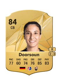 Sara Doorsoun Rare 84 OVR