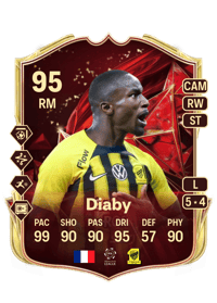 Moussa Diaby TOTS Champions 95 OVR