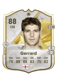 Steven Gerrard Icon 88 OVR