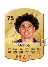 Guillermo Ochoa Rare 75 OVR