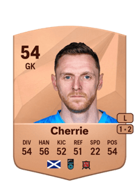 Peter Cherrie Common 54 OVR